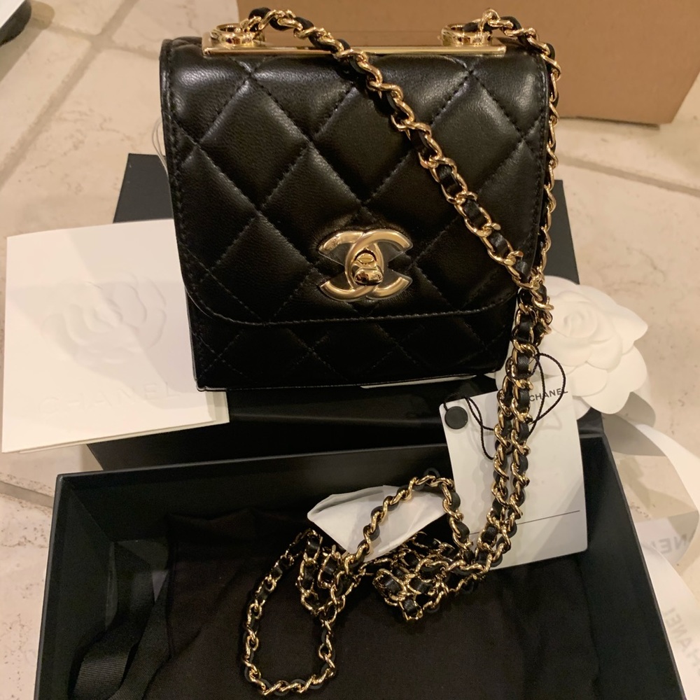 BRAND NEW 2020 Chanel Mini Trendy CC/Clutch Chain